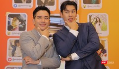 Hai nhà sáng tạo nội dung Dino Vũ (trái) và nhà sáng tạo nội dung Hàn Quốc Robin.