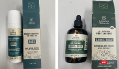 Hai mẫu thực phẩm chức năng có chứa ma tuý - theo cảnh báo của Công an TP. Hà Nội.