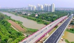Tổng chiều dài tuyến đường khoảng 55,68 km. Ảnh minh họa.