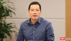 Ông Lê Quang Tự Do, Cục trưởng Cục Phát thanh, Truyền hình và Thông tin điện tử báo cáo kết quả kiểm tra nền tảng Tik Tok.