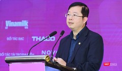 Ông Nguyễn Thanh Lâm - Thứ trưởng Bộ Thông tin và Truyền thông - phát biểu tại lễ phát động.