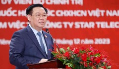 Chủ tịch Quốc hội Vương Đình Huệ đánh giá cao những kết quả mà Unitel đã đạt được