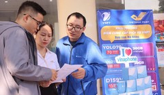 VinaPhone mở bán dịch vụ viễn thông tại các bưu cục của bưu điện trên toàn quốc