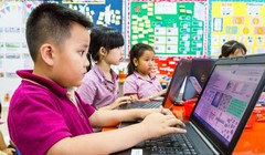 Công tác truyền thông về trẻ em được đổi mới, việc thông tin, tuyên truyền trên môi trường mạng được chú trọng. Ảnh minh hoạ.