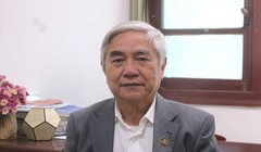 Tiến sĩ Nguyễn Quân (ảnh: Ngọc Mai).