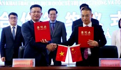 Viettel Post ký kết với thành phố Bằng Tường (Trung Quốc) để hợp tác thành lập Văn phòng đại diện và xây dựng trung tâm giao dịch nông sản Trung Quốc - ASEAN/