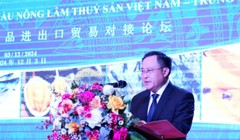 Ông Lương Trọng Quỳnh, Phó Chủ tịch UBND tỉnh Lạng Sơn phát biểu tại diễn đàn.