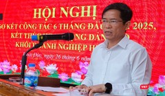 Ông Đỗ Khắc Dần, Bí thư Đảng ủy Khối Doanh nghiệp huyện Hoài Đức.