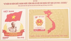 Phát hành bộ tem đặc biệt kỷ niệm 80 năm Quốc khánh