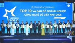 Các doanh nghiệp được vinh danh tại sự kiện.