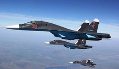 Chiến đấu cơ Su-34 của Nga tham chiến ở Syria (ảnh: SouthFront)