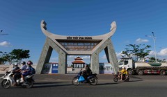 Công trình Đền thờ Vua Hùng tọa lạc trên diện tích rộng hơn 39.000m2 