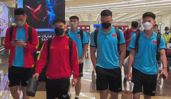 ĐT U23 Việt Nam đã có mặt tại UAE