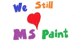 Một hình ảnh trên blog của Microsoft khi hãng khẳng định không hề khai tử Paint