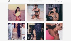 Ảnh chụp màn hình Instagram của Kim Kardashian West. Cô có thể kiếm 500.000 USD cho mỗi bức ảnh chia sẻ trên Instagram 