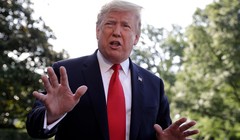 Ông Trump chỉ trích Công nương Meghan Markle trong bài phỏng vấn với The Sun mới đây (Ảnh: CNN)