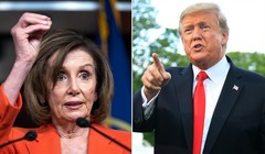 Chủ tịch Hạ viện Nancy Pelosi nói muốn ông Trump "ngồi tù" (Ảnh: CNN)