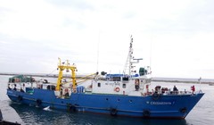 Tàu đánh cá Xiang Hai Lin 8 của Nga đã được Triều Tiên trả tự do (Ảnh: Shipspotting)