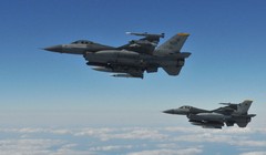Chiến đấu cơ F-16 mà Mỹ mới phê chuẩn bán cho Đài Loan (Ảnh: Sputnik)