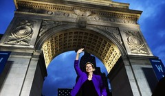 Tỷ lệ ủng hộ bà Elizabeth Warren ngày càng tăng (Ảnh: VOX)