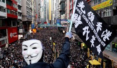 Phong trào biểu tình tại Hong Kong (Trung Quốc) được xem là một trong những sự kiện đáng chú ý nhất trong năm 2019 (Ảnh: France24)