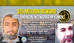 Mỹ từng treo thưởng 15 triệu USD cho các thông tin liên quan tới các hoạt động của Abdul Reza Shahlai (Ảnh: NYPost)