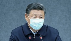 Chủ tịch Tập Cận Bình đang có chuyến thăm đầu tiên tới tâm dịch Vũ Hán ở tỉnh Hồ Bắc (Ảnh: Xinhua)