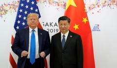 Tổng thống Trump và Chủ tịch Tập Cận Bình trong cuộc gặp song phương bên lề Hội nghị thượng đỉnh G20 tổ chức tại Osaka, Nhật Bản ngày 29/6/2019 (Ảnh: Reuters)