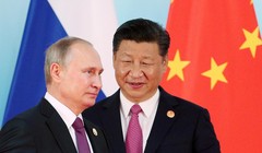 Tổng thống Nga Vladmir Putin và Chủ tịch Trung Quốc Tập Cận Bình cam kết duy trì mặt trận thống nhất chống COVID-19 (Ảnh: Reuters)