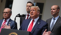 Tổng thống Mỹ Donald Trump từng có kế hoạch điều 10.000 binh sĩ tới Washington D.C. chặn biểu tình (Ảnh: Politico)