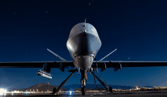 MQ-9 Reaper được trang bị tên lửa AIM-9X tại căn cứ không quân Creech ở Nevada, Mỹ (Ảnh: Asia Times)