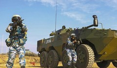 Quân đội Trung Quốc tập trung vào huấn luyện tác chiến chung giữa các lực lượng (Ảnh: Handout)