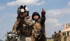 Lính Mỹ và Philippines trong một nội dung tập trận chung hồi tháng 10/2019 (Ảnh: US Marine Corps)