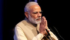 Thủ tướng Ấn Độ Narendra Modi trong một sự kiện ở Sri Lanka hồi tháng 5/2017. Ảnh: Reuters.