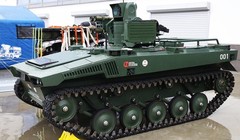 Mẫu robot chiến đấu tự hành Marker của Nga (Ảnh: RT)