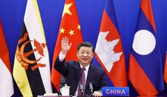 Chủ tịch Trung Quốc Tập Cận Bình hứa hẹn nâng cấp mối quan hệ với ASEAN trong hội nghị hôm đầu tuần (Ảnh: Xinhua)