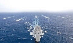 Tàu sân bay Liêu Ninh của quân đội Trung Quốc (Ảnh: Handout)