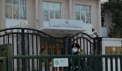 Đại sứ quán Afghanistan tại Trung Quốc (Ảnh: AFP)