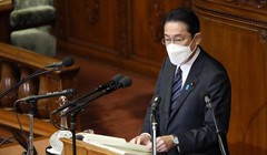 Thủ tướng Nhật Bản Fumio Kishida phát biểu về chính sách đối ngoại trước Hạ viện trong hôm đầu tuần này (Ảnh: AP)