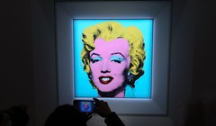 Bức chân dung Marilyn Monroe (Ảnh: CNN)