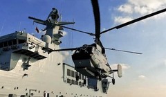 Trực thăng Ka-31 trên tàu Quảng Tây (Ảnh: Military Watch)