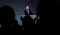 CEO của SoftBank Masayoshi Son tại một cuộc họp báo ở Tokyo, Nhật Bản (Ảnh: Reuters)