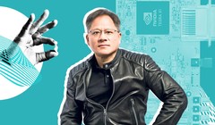 Jensen Huang, ông chủ hãng sản xuất chip khổng lồ Nvidia từng là nhân viên bồi bàn nhà hàng (Ảnh: The Times).