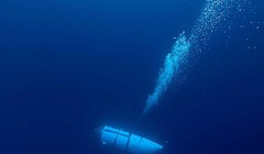 Hệ thống âm thanh đáy biển của Hải quân Mỹ có thể đã thu được tiếng nổ của tàu thăm xác Titanic có tên Titan (Ảnh: Getty)