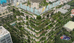 Trụ sở của nhà phát triển Country Garden Holdings của Trung Quốc tại Phật Sơn, tỉnh Quảng Đông (Ảnh: AFP)