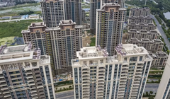 Dự án phát triển của Evergrande ở Dương Châu, Trung Quốc (Ảnh: Bloomberg)