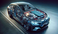 Pin hóa học kép Gemini của công ty Mỹ đạt phạm vi kỷ lục 966 km trong một lần sạc trên xe BMW. Ảnh ONE