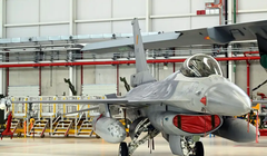 Một trong số những chiến đấu cơ F-16 của Bỉ (Ảnh: Getty)