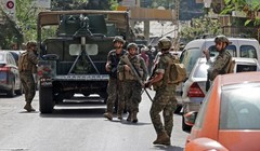 Binh sĩ Lebanon tại thủ đô Beirut (Ảnh: AFP)