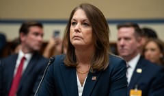 Giám đốc Sở Mật vụ Mỹ Kimberly Cheatle tại phiên điều trần ngày 22/7 (Ảnh: Getty)